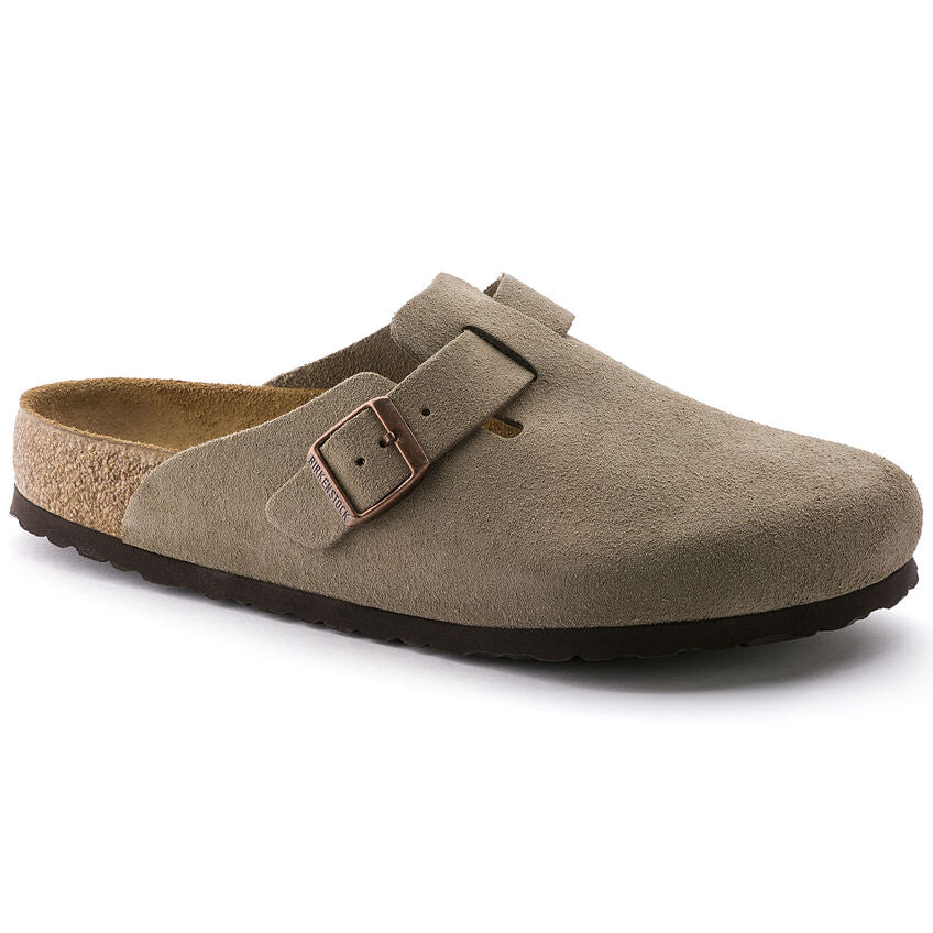 Birkenstock Boston Suede Taupe